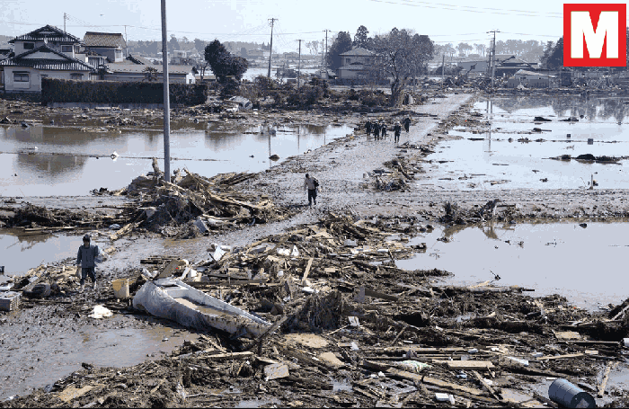 Những bức ảnh động về sự chuyển mình của Nhật Bản sau trận sóng thần lịch sử 9