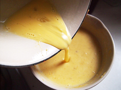 Pudding khoai lang man m&aacute;t giải ngấy cho ng&agrave;y Tết 4