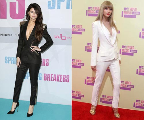 Selena Gomez bị nghi "đạo" style của Miley Cyrus & Taylor Swift 12