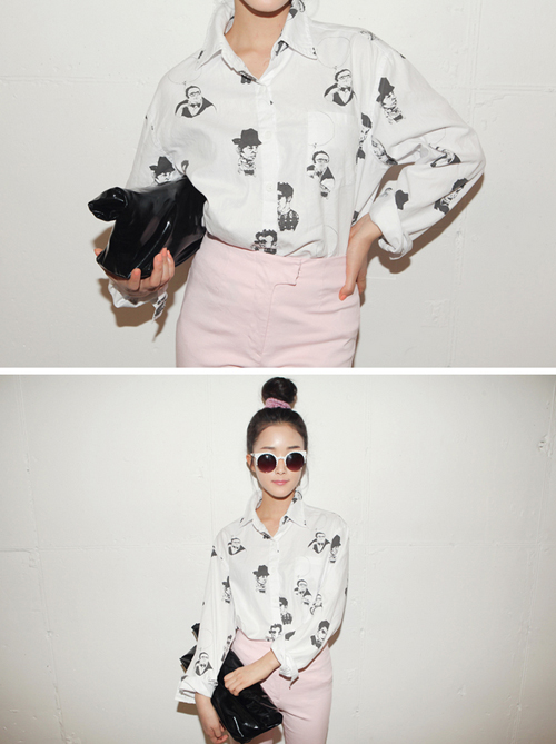 B&iacute; quyết phối sơmi oversized che khuyết điểm từng d&aacute;ng người 14