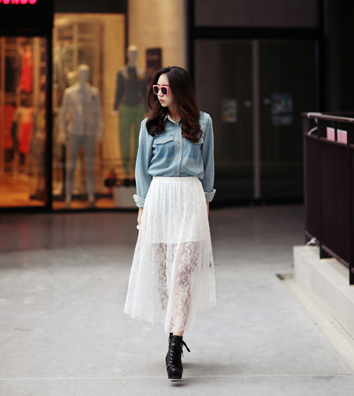 B&iacute; quyết phối sơmi oversized che khuyết điểm từng d&aacute;ng người 10