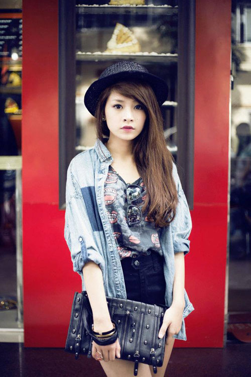 C&aacute;c hot girl mặc đẹp bật m&iacute; tips mix đồ cực đẹp v&agrave; chất 3