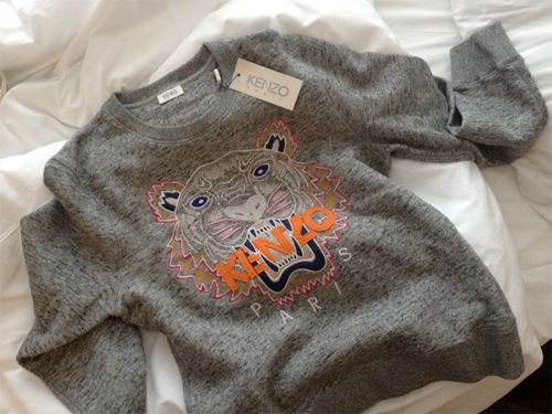 Kenzo Tiger Sweater - chiếc &aacute;o l&agrave;m "chao đảo" mọi fashionista 12