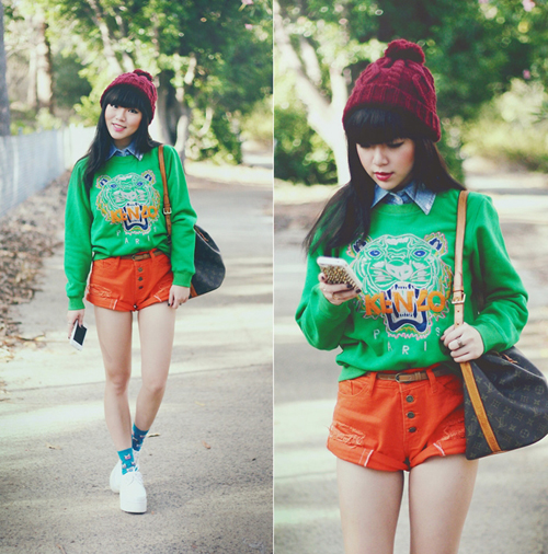 Kenzo Tiger Sweater - chiếc &aacute;o l&agrave;m "chao đảo" mọi fashionista 18