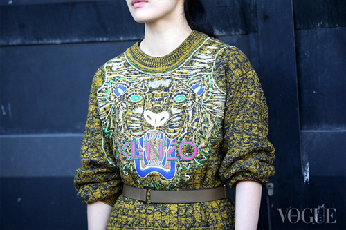 Kenzo Tiger Sweater - chiếc áo làm "chao đảo" mọi fashionista 26