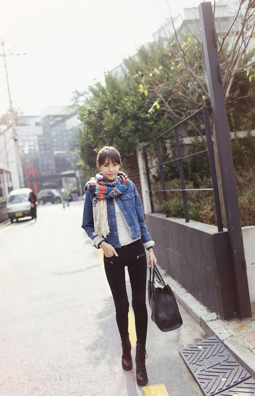 Mix đồ casual mà cá tính, mạnh mẽ như Hyoyeon (SNSD) 8