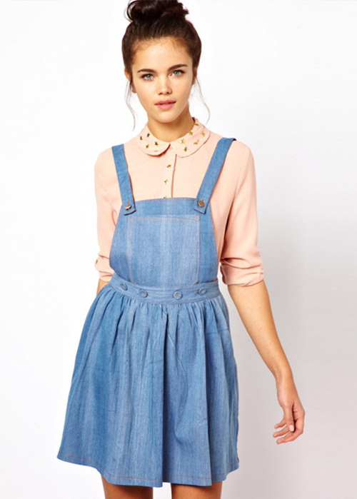 Váy Pinafore - Xu hướng cổ điển dành cho mùa xuân mới 14