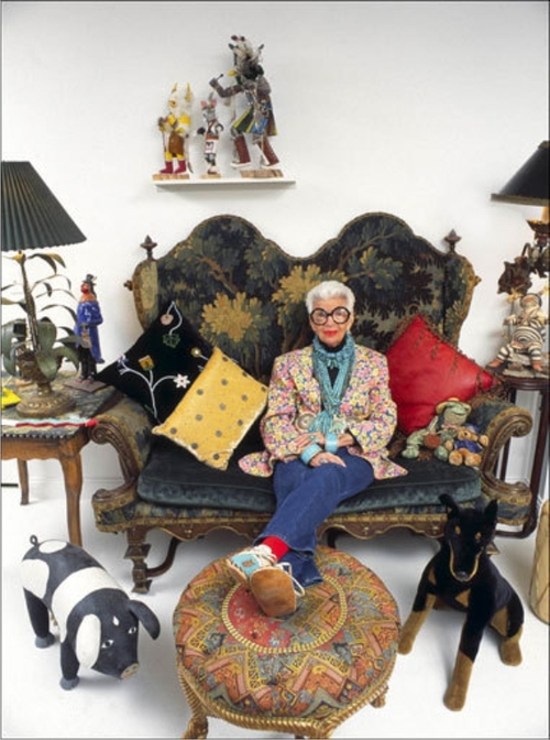 Iris Apfel - fashion icon 91 tuổi ưa "cưa sừng làm nghé" 16