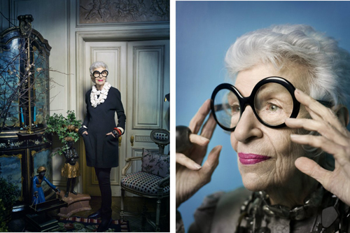 Iris Apfel - fashion icon 91 tuổi ưa "cưa sừng làm nghé" 17