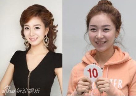 "Lộ" ảnh mặt thật của loạt th&iacute; sinh Hoa hậu H&agrave;n Quốc 2013 10