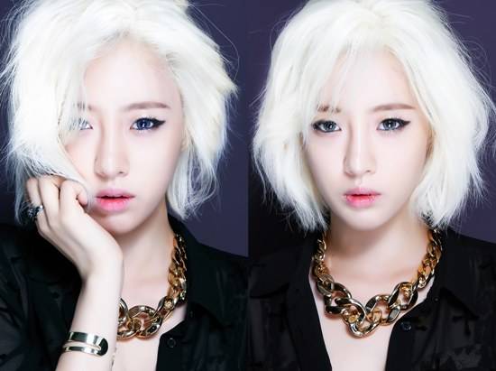 Eunjung (T-ara) "nối gót" Taeyang, Jaejoong nhuộm tóc trắng xóa 1