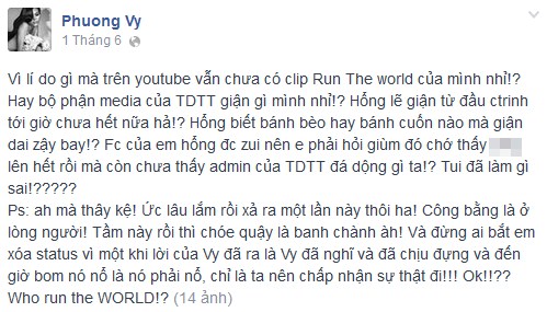 Phương Vy bức xúc phủ nhận mâu thuẫn với BTC "Tuyệt đỉnh tranh tài" 3