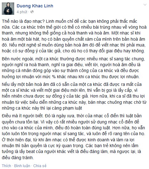 Các nhạc sĩ nhất loạt lên tiếng về "đạo nhạc" 1