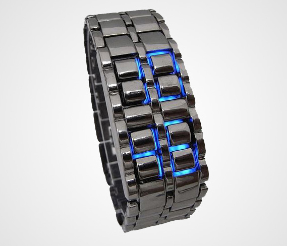 Đồng hồ đeo tay Samurai đèn LED cực chất giá rẻ 5