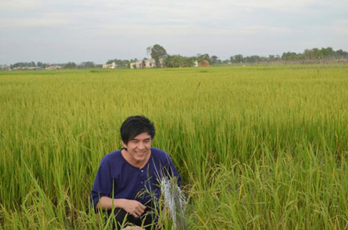 Khi sao Việt tập làm nông dân "chân đất" 4