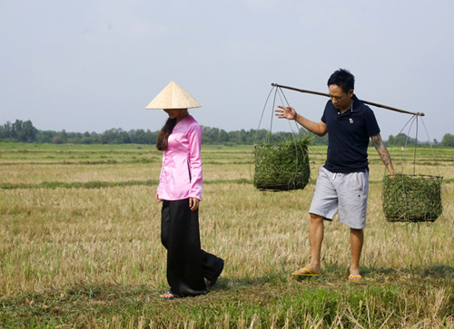 Khi sao Việt tập làm nông dân "chân đất" 14