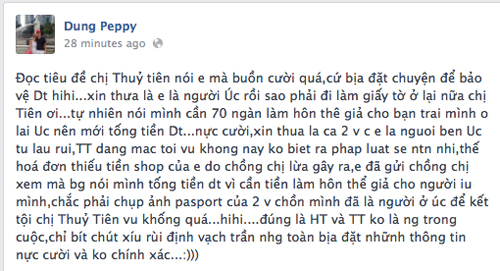 D phản pháo lại việc bị vợ Đan Trường "tố" làm giấy tờ giả 1