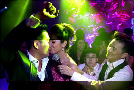 “Bỏng mắt” nhìn vợ chồng sao Việt hôn nhau 18