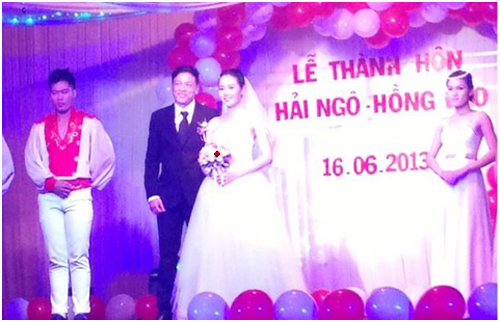 Tăm tia những đám cưới thú vị năm 2013 của sao Việt 38