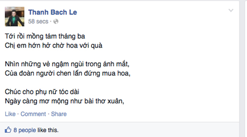 Dàn sao rộn ràng chúc mừng 8/3 một nửa thế giới 13