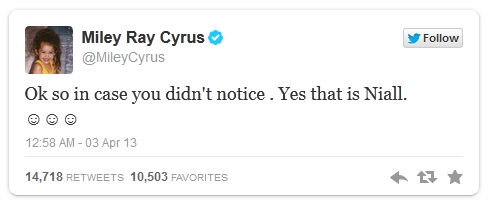 Miley Cyrus vào phòng thu với Niall (One Direction)  2