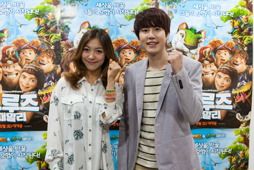 Kyuhyun (Super Junior) và Luna (f(x)) "song kiếm hợp bích" 1