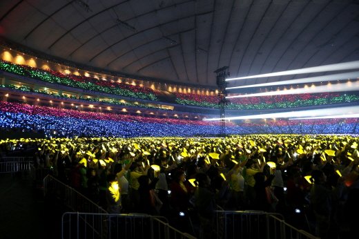 Hình ảnh concert ở Tokyo Dome của 2PM bị tố giả tạo 1