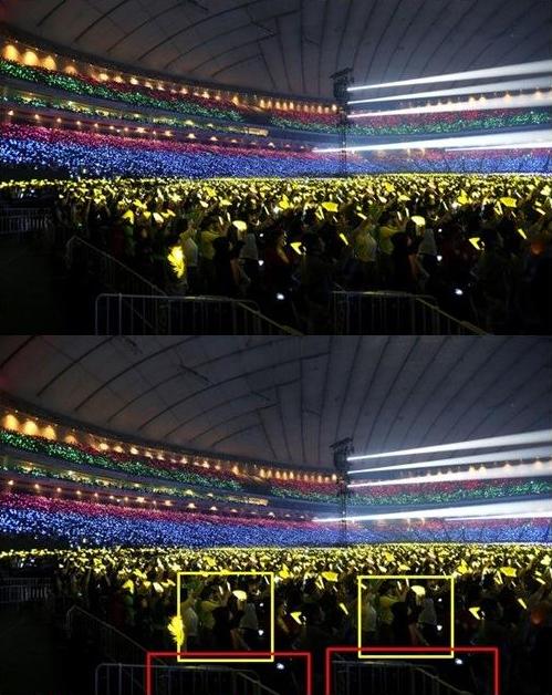 Hình ảnh concert ở Tokyo Dome của 2PM bị tố giả tạo 2