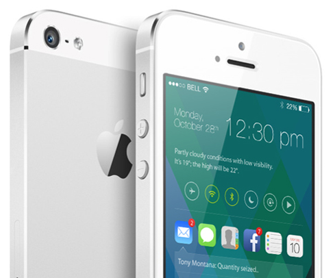 Bản thiết kế hệ điều h&agrave;nh iOS 8 cực tiện lợi, độc đ&aacute;o 1