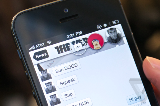 "Độ" giao diện Chat Head cho tin nhắn SMS trên Android 1