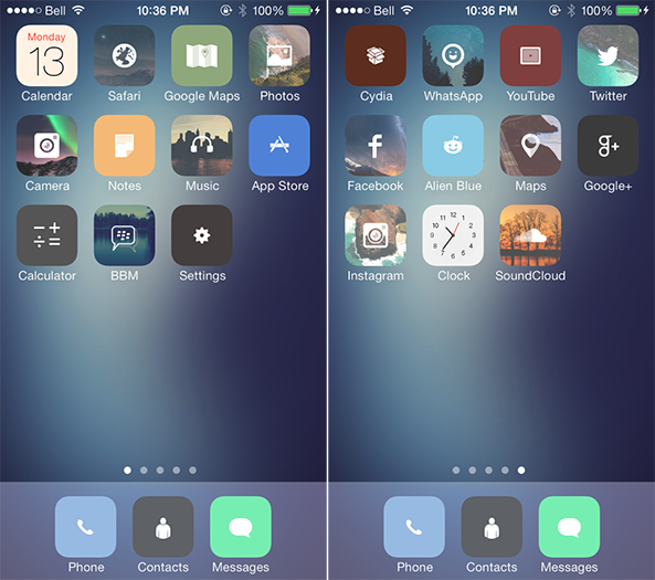 10 Giao Diện Winterboard Cực Đẹp Cho Ios 7