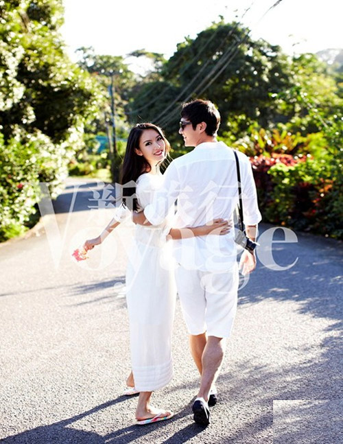 Những người chồng đẹp trai hơn tài tử màn bạc của sao nữ châu Á 3