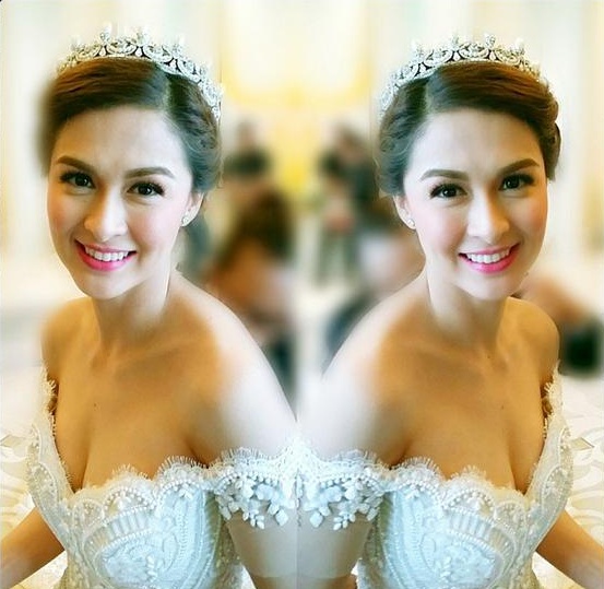 Hé lộ thêm những hình ảnh long lanh trong đám cưới Marian Rivera 2