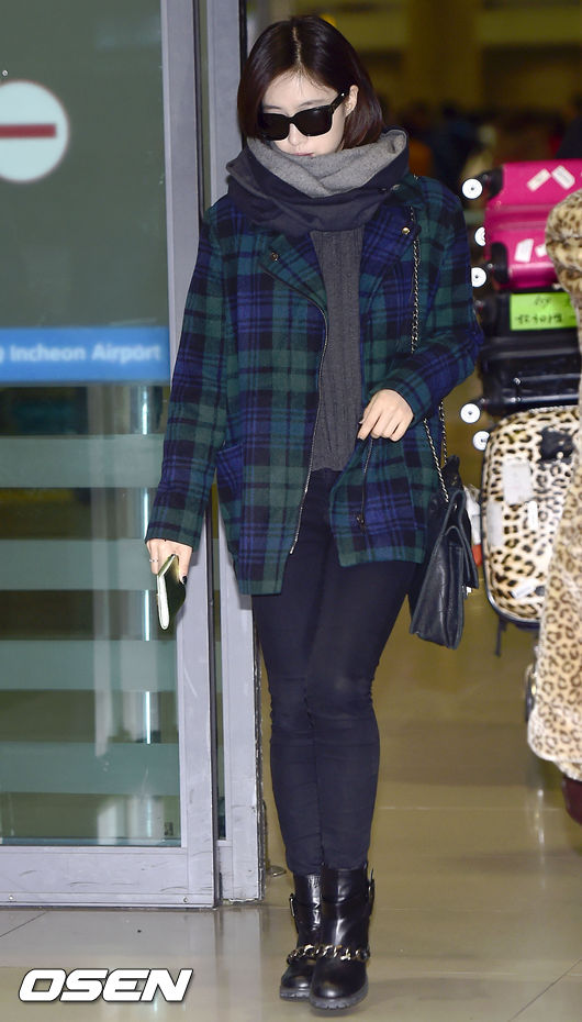 T-ara xinh đẹp tại sân bay Hàn Quốc sau minishow ở Việt Nam 7
