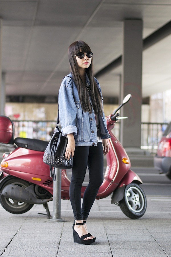 Casual nhưng cá tính với denim jacket 2