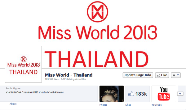Các giải phụ của Miss World 2013 đồng loạt được công bố 17