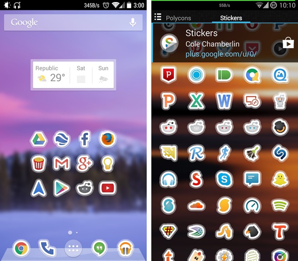 “Đổi gió” trải nghiệm Android bằng 10 bộ icon ấn tượng 10