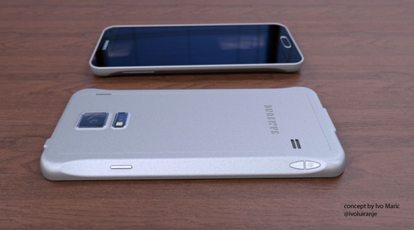 Bản thiết kế Samsung Galaxy F vỏ kim loại đẹp mắt 4