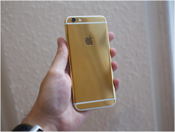 Cận cảnh quá trình mạ vàng iPhone 6 45