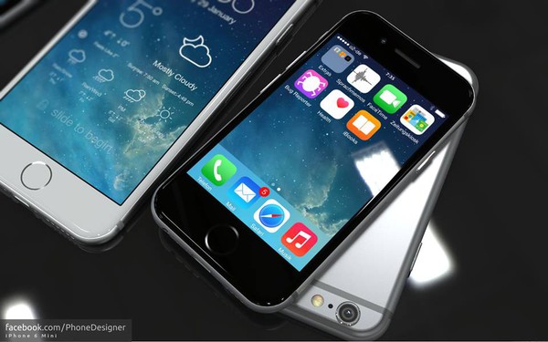 iPhone 6 Mini so dáng bên iPhone 6 và 6 Plus 3