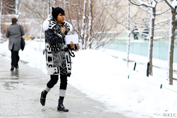 Gam màu sống động "bao trùm" street style tại NYFW 2013 8