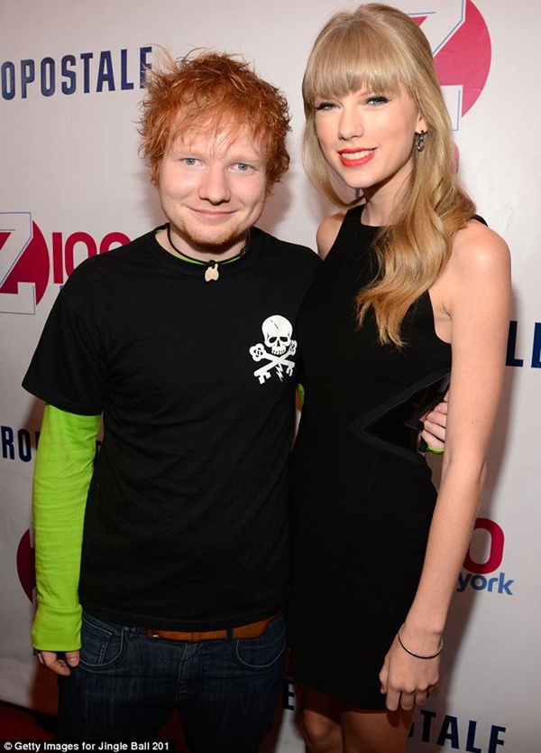 Taylor Swift bị đồn qua đêm với Ed Sheeran 1