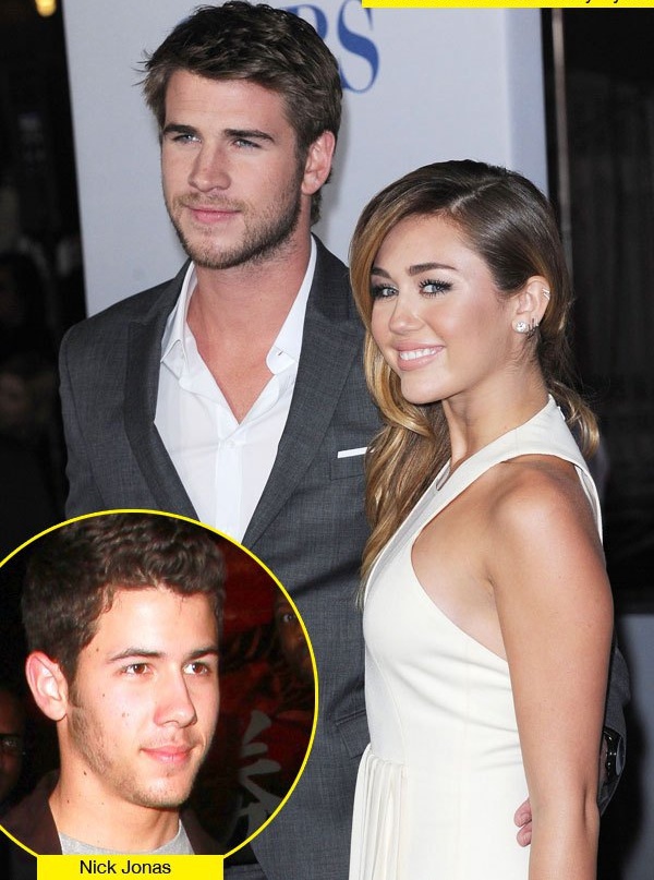 Nick Jonas chúc phúc cho Liam và Miley 1