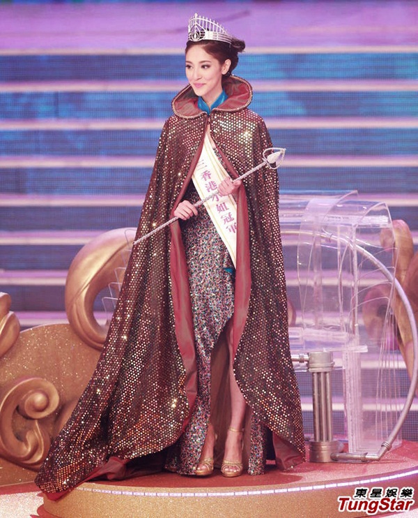 Người đẹp 40kg đăng quang Hoa hậu Hồng Kông 2013 2