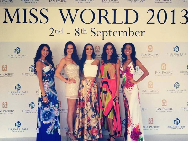 Lại Hương Thảo rạng rỡ bên dàn người đẹp Miss World 2013 25