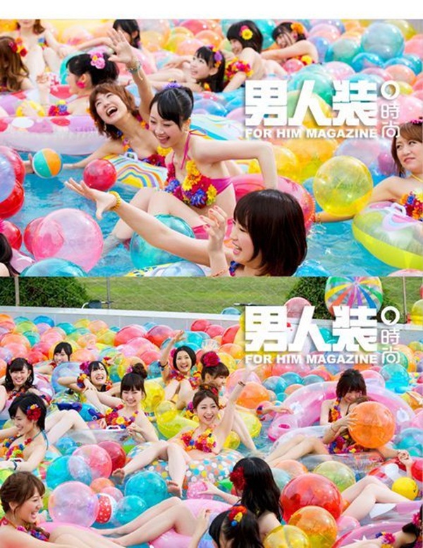 AKB48 khoe ảnh bikini "đẹp như mơ" trên tạp chí đàn ông 7