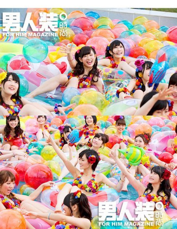 AKB48 khoe ảnh bikini "đẹp như mơ" trên tạp chí đàn ông 8