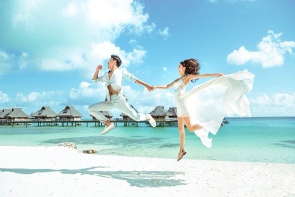 Ngất ng&acirc;y ảnh cưới tuyệt đẹp của "tiểu hoa đ&aacute;n" Đồng Lệ &Aacute; 2