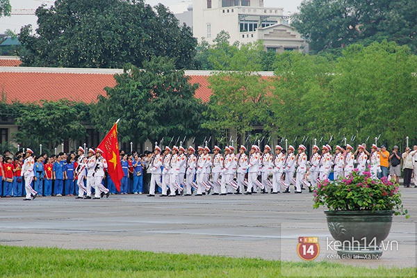 Lễ chào cờ đặc biệt ở Quảng trường Ba Đình trong ngày Sinh nhật Bác 19/5 6