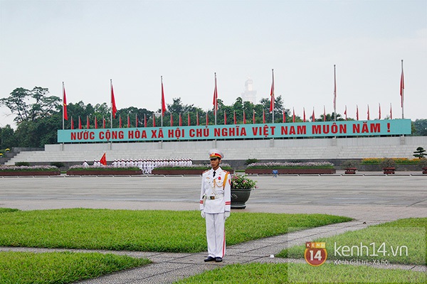 Lễ chào cờ đặc biệt ở Quảng trường Ba Đình trong ngày Sinh nhật Bác 19/5 28